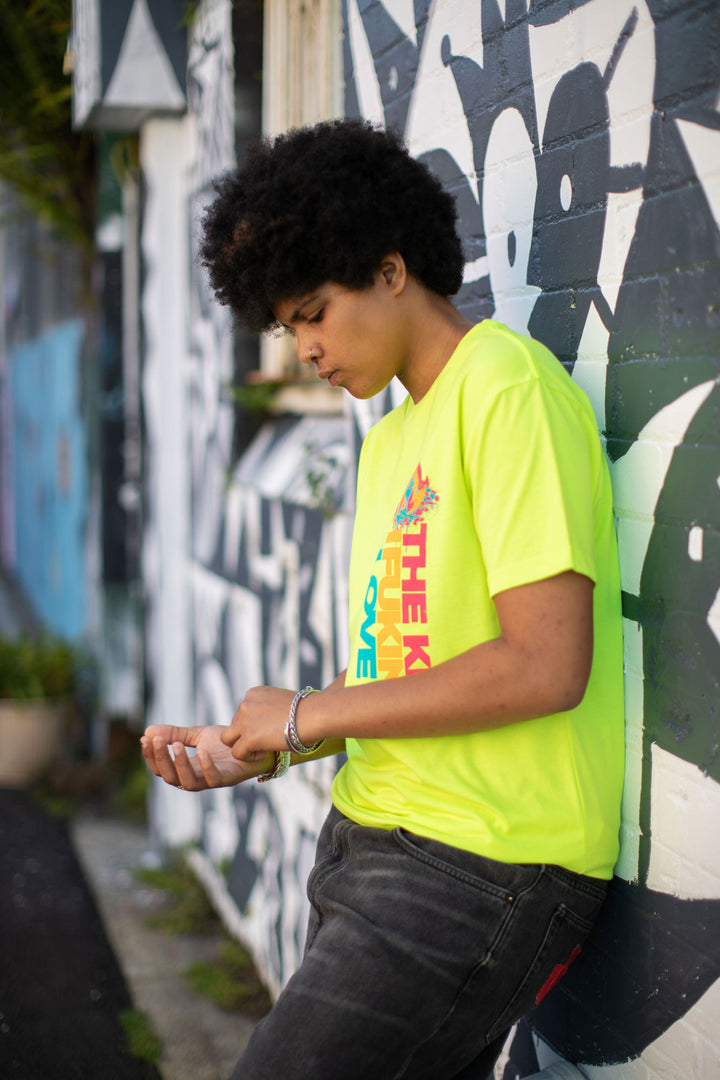 THE KNU // MIXY TEE // YELLOW