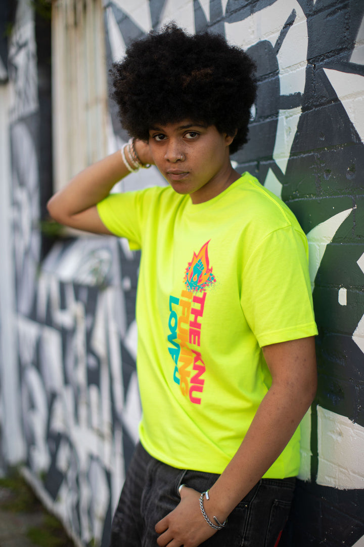 THE KNU // MIXY TEE // YELLOW