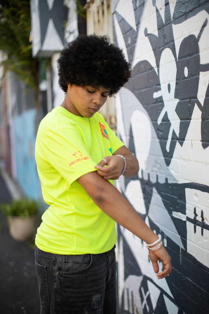 THE KNU // MIXY TEE // YELLOW