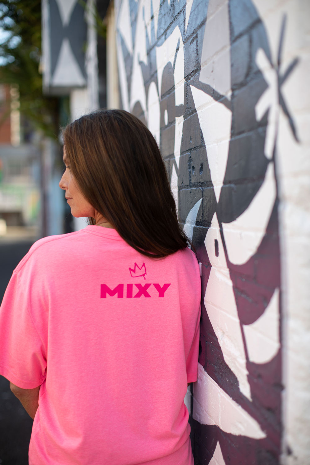 THE KNU // MIXY TEE // PINK