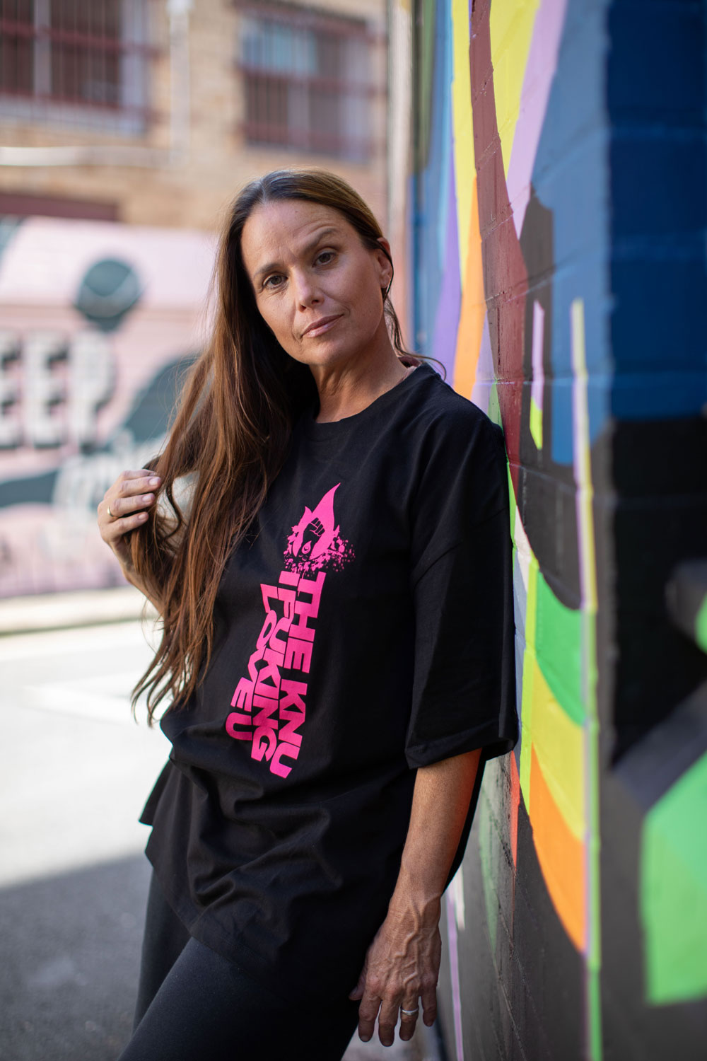 THE KNU // AP TEE // BLAK